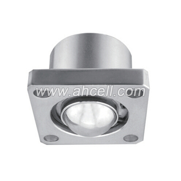 UK-76 Flange Mount Solid Steel Down Facing Ball Transfer Unit