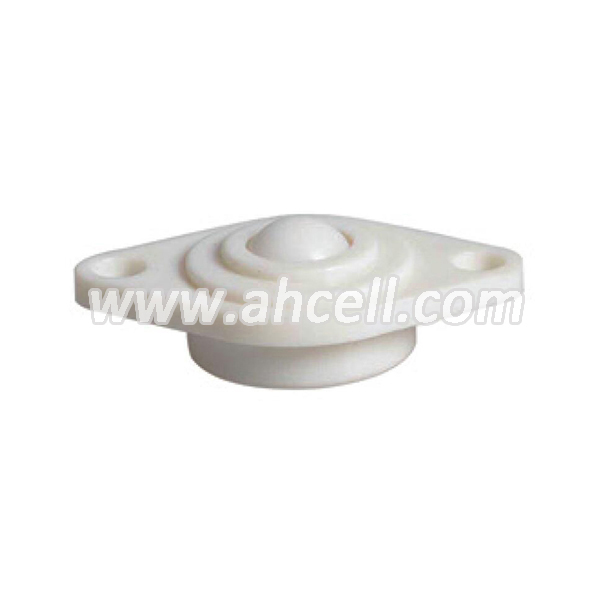 NL-19A 15kg capacity Flange 2 hole Mount Plastic Ball Transfer Unit