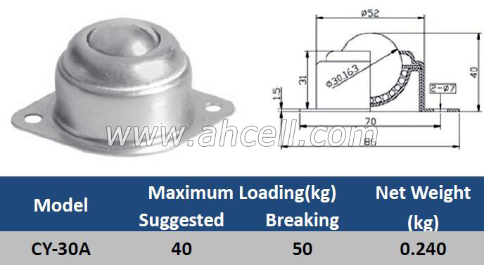 CY-30A ball transfer unit