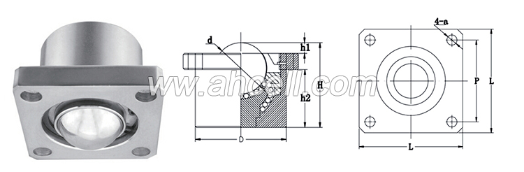 UK-51 Transport Equipment Ball Caster